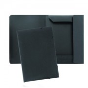 CARPETA CON ELASTICO PVC OPACA